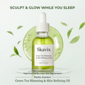 🌿Skavix Green Tea Slimming & Skin Refining Serum — Sculpt & Glow Overnight💥