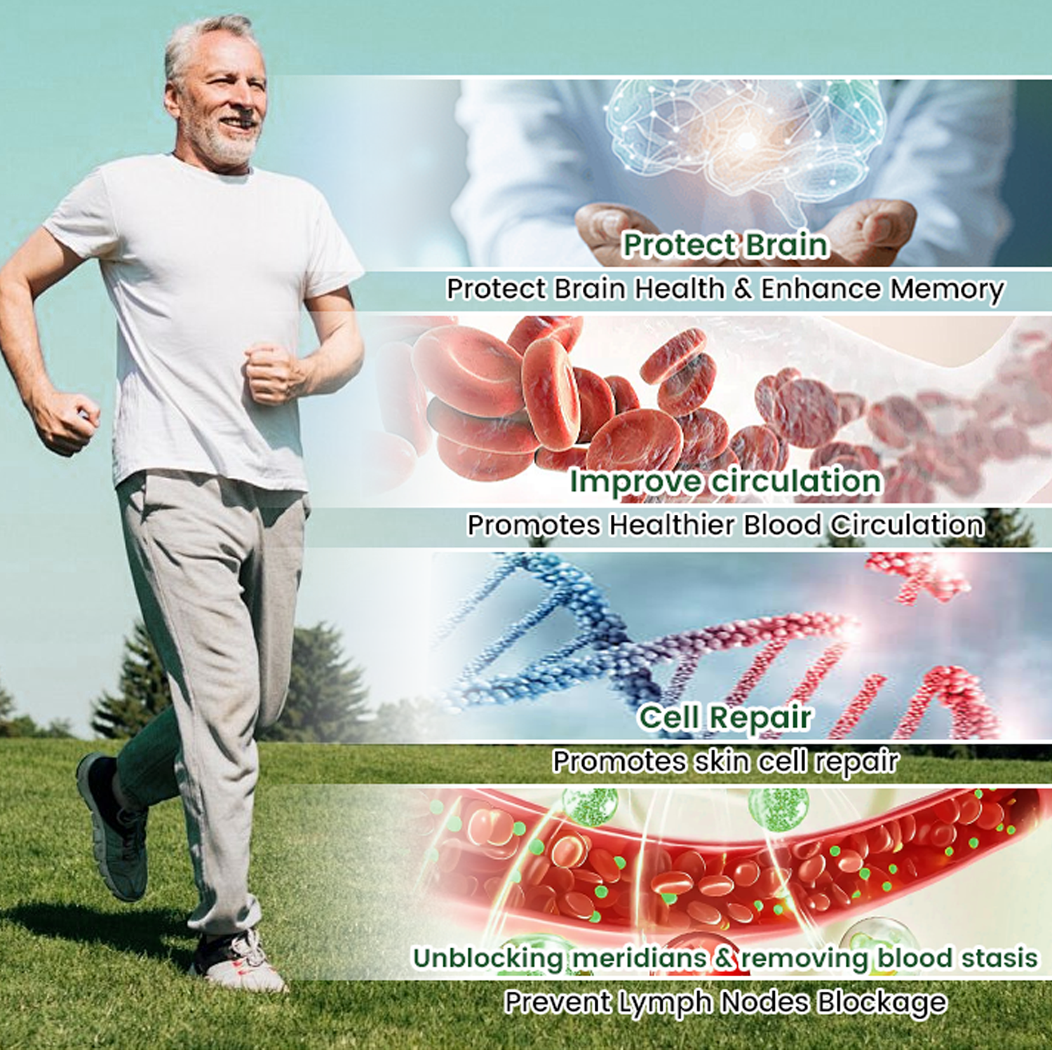 🇺🇸 Official Store | ☀️☀️ Moringa Berberine + NAD+ 10-in-1 Nano Microneedle Patch(Just once a day, visible changes in 7 days)