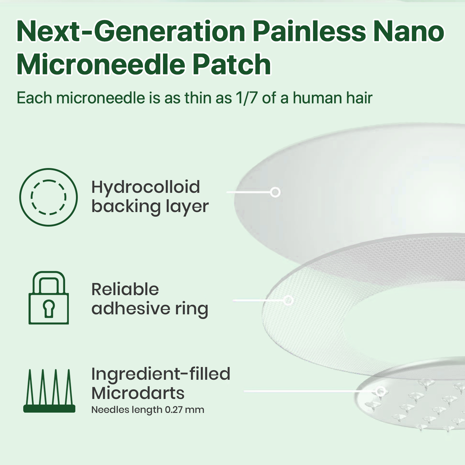 🇺🇸 Official Store | ☀️☀️ Moringa Berberine + NAD+ 10-in-1 Nano Microneedle Patch(Just once a day, visible changes in 7 days)