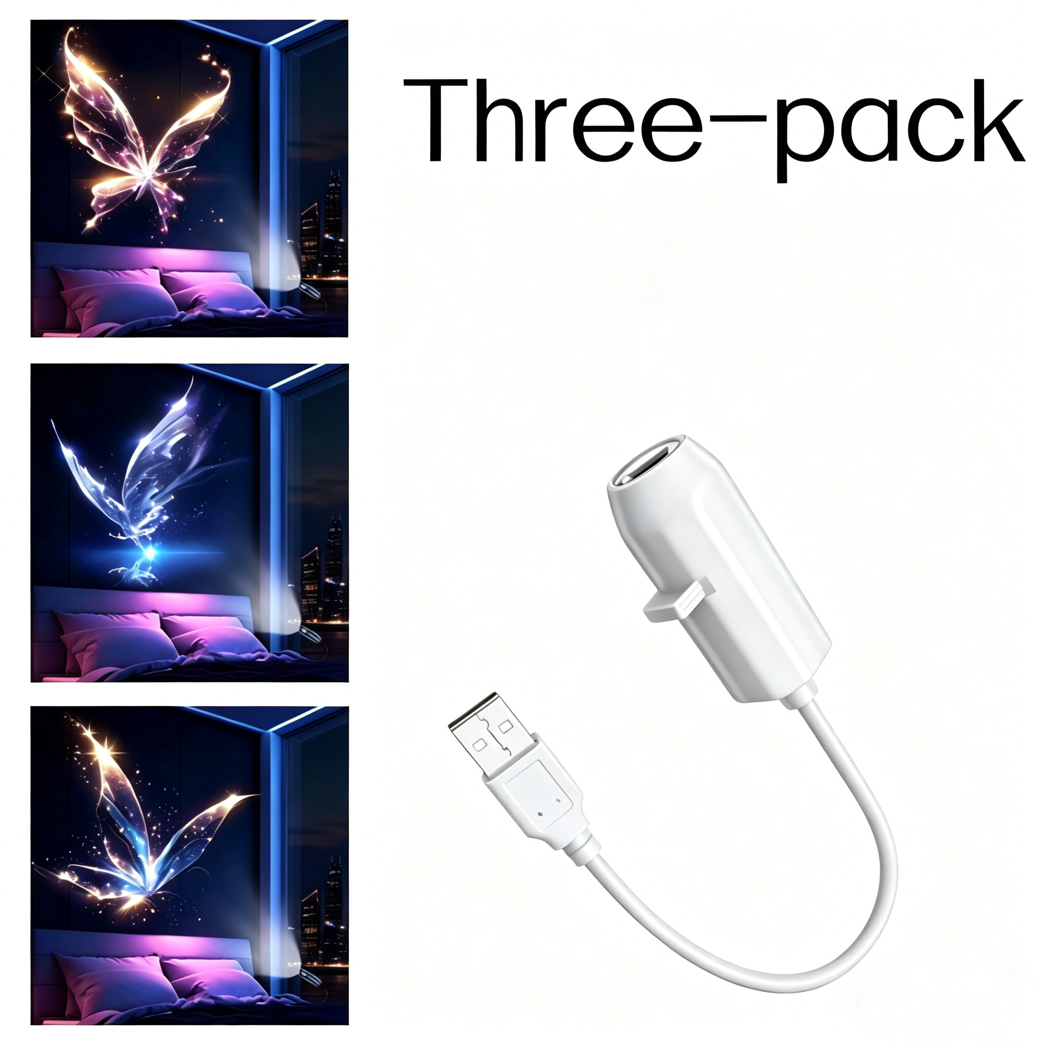 Mother's Day Gift | USB Projector Light Soft Light for Peaceful Nights