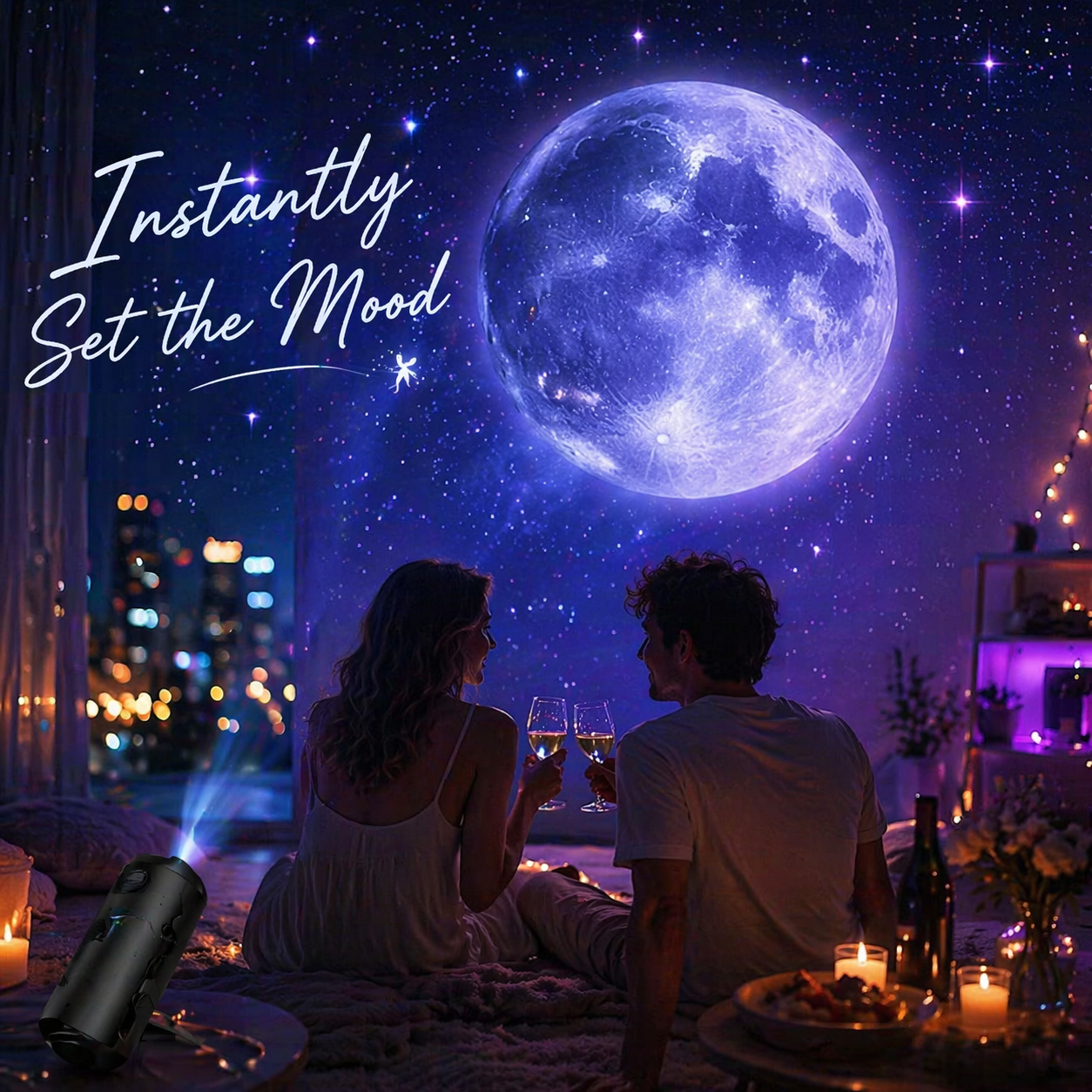 Mother's Day Gift | USB Projector Light Soft Light for Peaceful Nights
