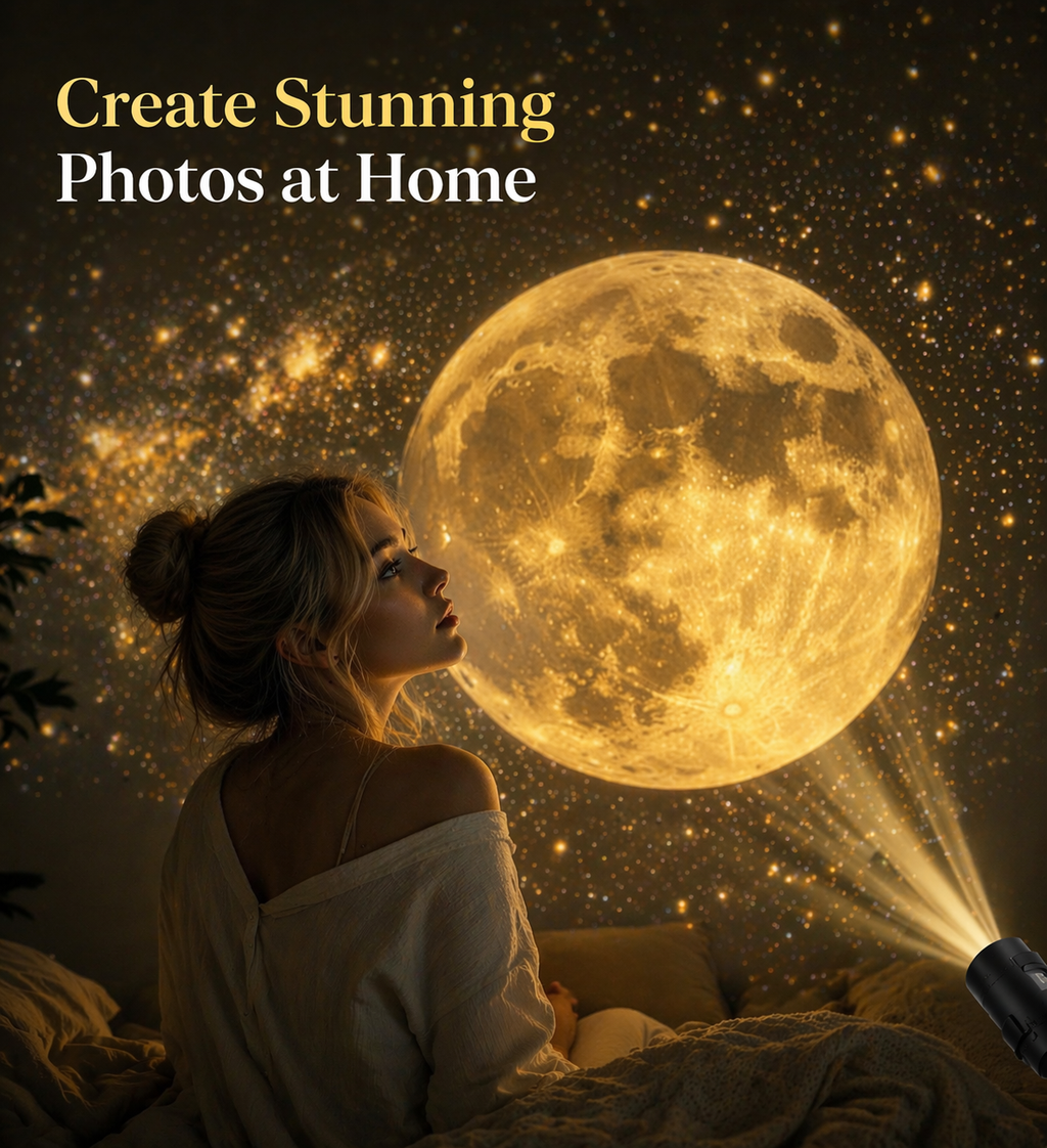Mother's Day Gift | USB Projector Light Soft Light for Peaceful Nights