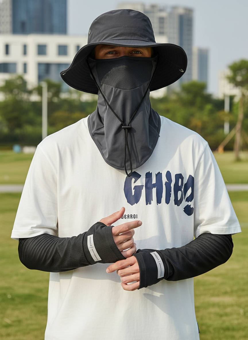 🔥Free Shipping 🔥UV Protection Bucket Hat with Face Cover
