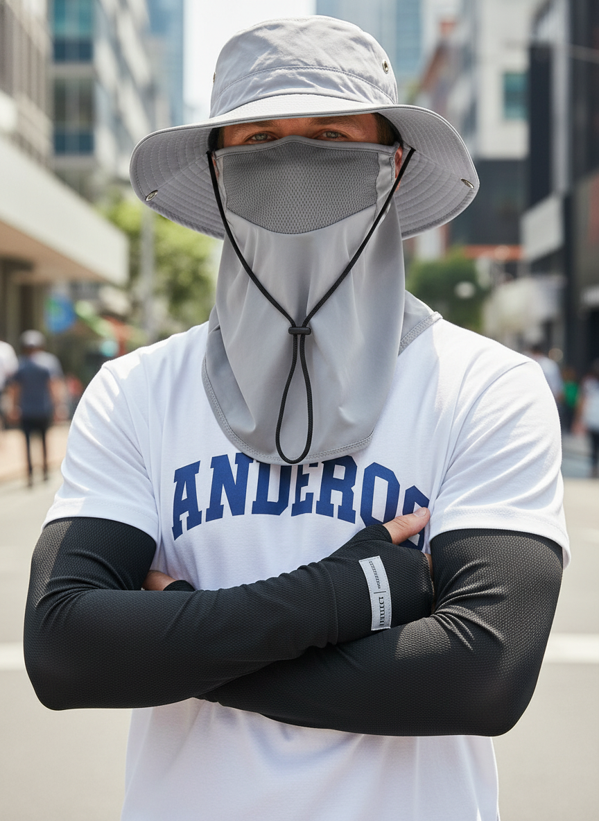 🔥Free Shipping 🔥UV Protection Bucket Hat with Face Cover